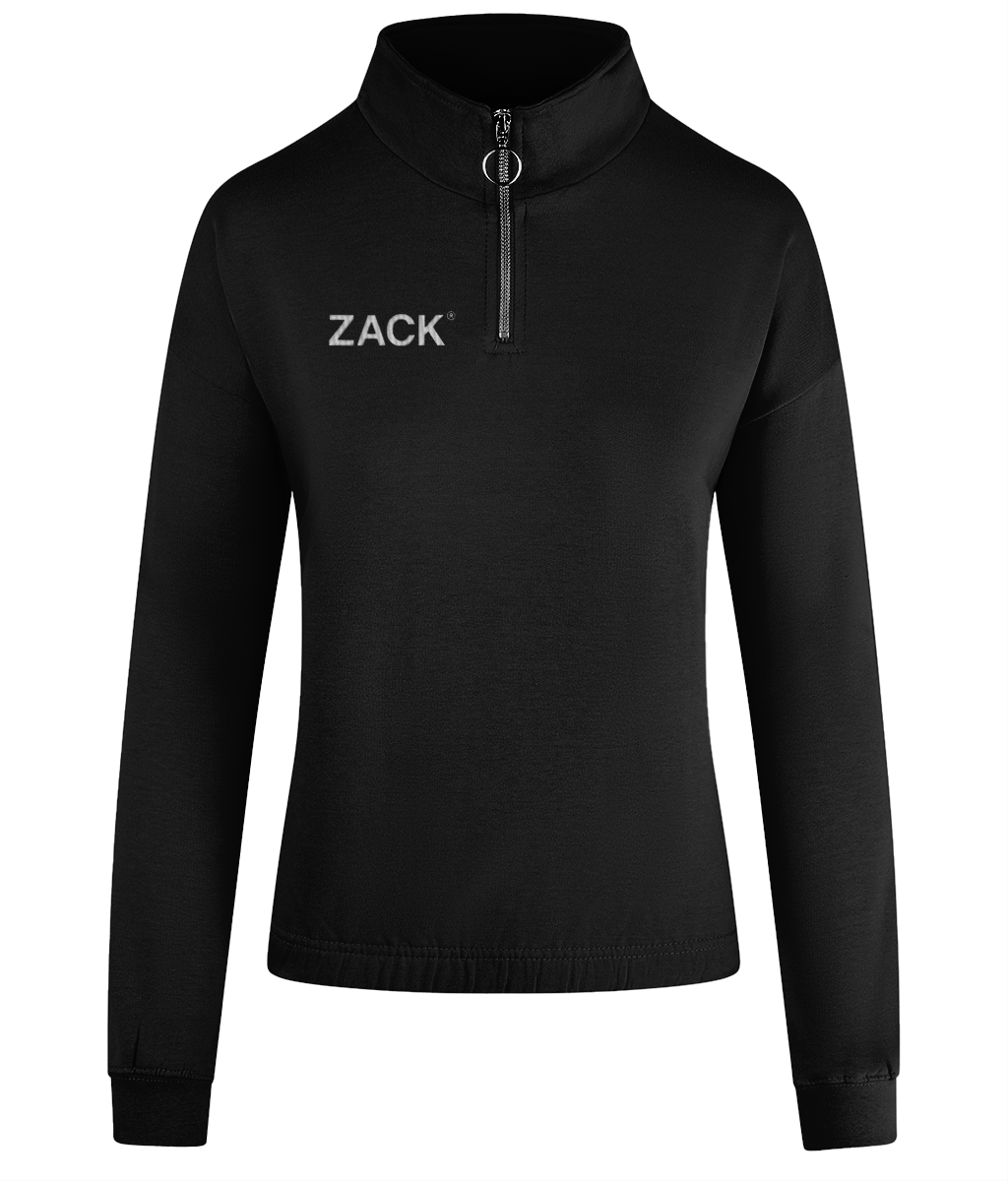 ZACK ® Women's Cropped ¼ Sweatshirt