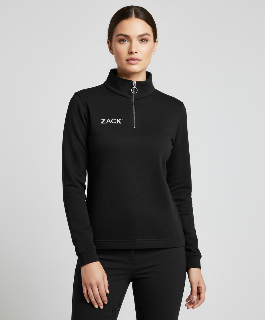 ZACK ® Women's Cropped ¼ Sweatshirt