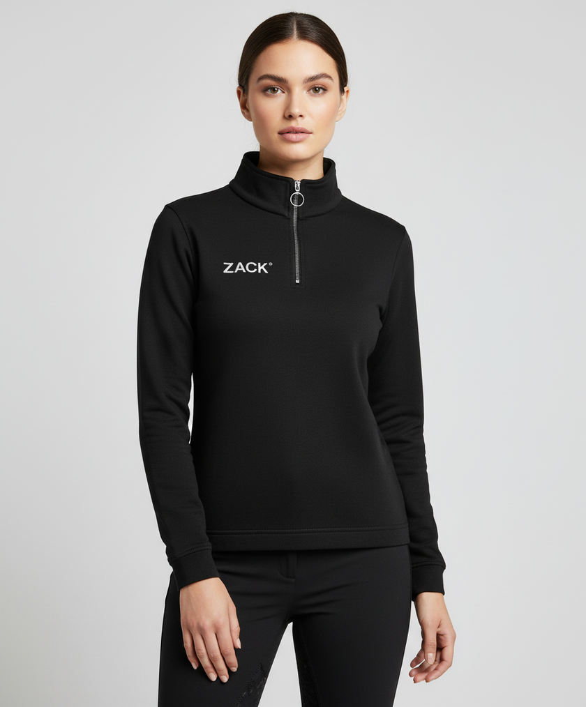 ZACK ® Women's Cropped ¼ Sweatshirt