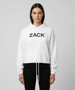 Zack ® Women's Cropped Oversized Hoodie