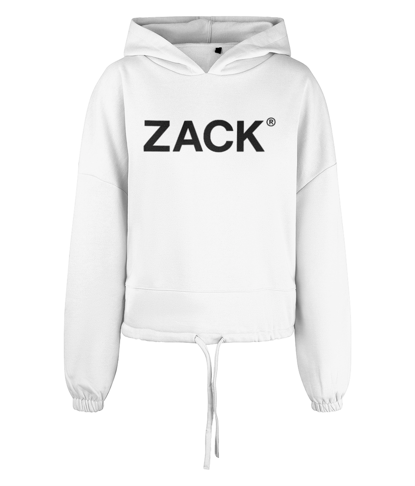 Zack ® Women's Cropped Oversized Hoodie